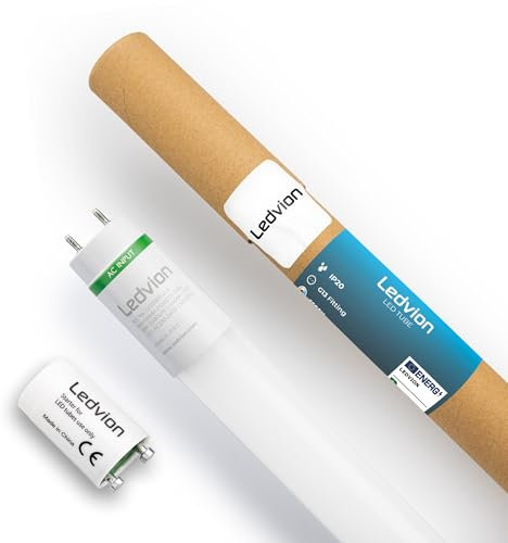 Ledvion - LED Röhrenlampe, 150CM, 28W, 4000K, 185lm/W, Energieklasse B, inkl. LED Starter