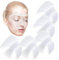 Yeesabella 25 Pcs Clear Face Visors,Shower Face Eye Protector Shields Visors,Eye Shield After Cataract Surgery, Face Eyelash Shield for Microblading, Permanent Makeup, Eyelash Extensions