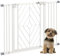 Pressure Fit Safety Gate w/Auto Closing Door, Double Locking, 74-100cm Openings