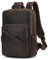 Men's Vintage Full Grain Leather Backpack for 15.6 Inch Laptop Rucksack Work Bag Anti Theft Travel Business Backpacks