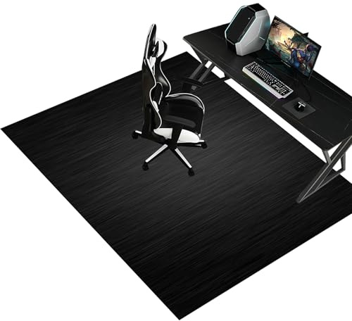 Schreibtischstuhl Unterlage - Bodenschutzmatte Bürostuhlunterlage Gaming Teppich- Bürostuhl Matte - Bodenschutz Bürostuhl Teppichschoner für Parkett Laminat Hartböden Teppichboden 180 x 230 cm