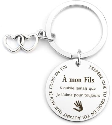 Cadeau Pour Mon Fils Porte Clef Cadeau Paques Enfant Fils a Mon Fils Cadeau Fils Adulte Cadeau De Fils Porte Clé Cadeau Fils Adolescente Cadeau Fils Anniversaire Cadeau Homme