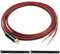 MKBKLLJY 1Pcs RCA Female Plug to Bare Wire Speaker Cable 3FT 16AWG Positive Red Wire Marking Pure Copper Shell Gold Plated Plug Corrosion Resistance with Cable Ties for Direct Connect Speakers