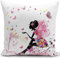 HUASHUZI Kissenbezug 40x40 cm Kissen deko für sofakissen kissenbezüge dekokissen couchkissen kissenhülle Sofa Schlafzimmer Wohnzimmer Zimmer zierkissen