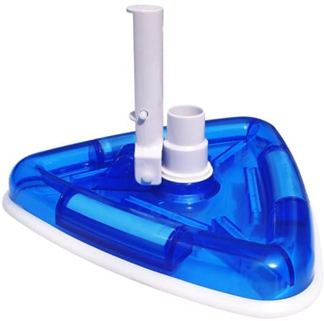 OFFSCH Poolbürste Dreieckig Pool-staubsaugerbürste Mit Nylonborsten Poolreinigungswerkzeug Für Vinylpools Schwimmbadreinigungsausrüstung Effektiver Poolreiniger