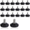 Nevoluxer Vis à Oreilles Moletées M5-20pcs en Acier Inoxydable - Vis à Tête Plate Ronde pour Poignée de Montage et Boutons de Serrage