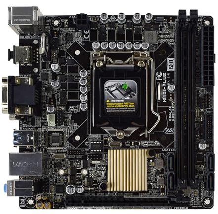 Scheda madre Fit For ASUS H110I-PLUS Processore Intel H110 KIT ha CPU i3-6100 i3-6300 i5-6400 i5-7400 i5-7500 i7-7700 DDR4 LGA 1151 scheda madre