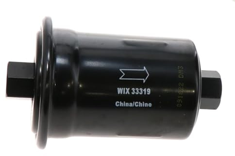 WIX 33319 In-Line Fuel Filter Replacement Compatible with Hyundai (95-04), Kia (02-06), Lexus (90-00), Toyota (88-04) (Without Bracket)