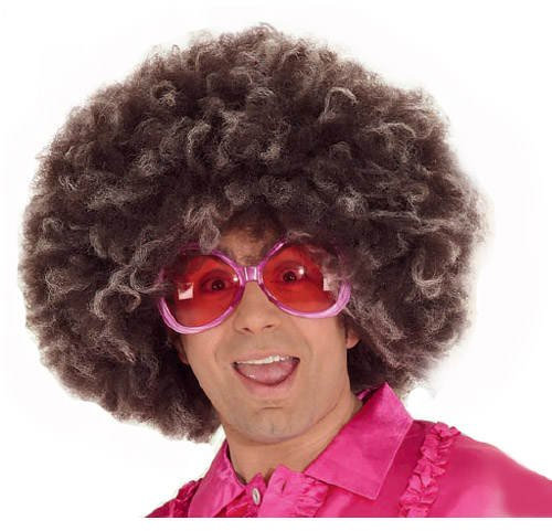Perücke Super-Afro Jimmy, braun-blond meliert