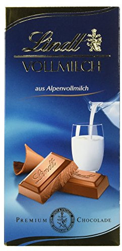 Lindt & Sprüngli Vollmilch-Tafel, 100 g