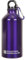 Mountain Warehouse 0.5L Metallic Finish Bottle - Karabiner, Leakproof Rubber Seal - For Travel, Sports & Outdoors Purple