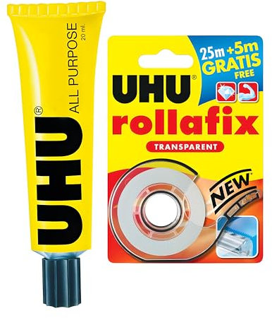 UHU Super Glue Gel - 3g Tube - Fast Strong Gel - Drip-free - Single Tube