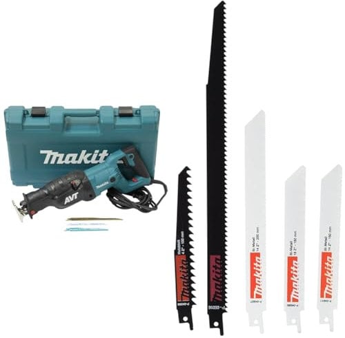 Makita JR3070CT Reciprosäge 1510 W + Makita P-83945 Reciprosägeblatt-Set