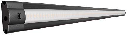 ledscom.de LED Unterbauleuchte SIRIS, 90cm, flach, schwarz, 10,2 W, 1044lm, weiß