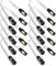 ARLI Cat 8 Netzwerkkabel: Cat8.1 Patchkabel 0,25m RJ45 S/FTP halogenfrei weiß 25 cm Netzwerk Patch LAN Kabel Datenkabel bis zu 2000MHz / 40 Gbit / 40000 Mbit (10 Stück)