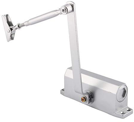 Türschließer, Türdämpfer, Automatischer Hydraulischer Türschließer Schließer mit Feder, Verstellbar, für Zuhause, Geschäft, Büro, für Türen bis zu 35 – 60 kg