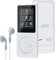 Mp3 Players,MP3/MP4 Digital Music Player,Lychee Upgrade 8GB Portable HiFi Lossless Sound Music Player with Music/Video/Voice Record/FM Radio/E-Book Reader, Supports up to 64GB (White)