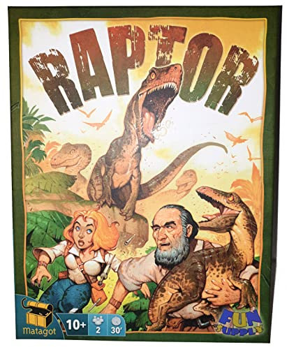 Fun Supply Raptor Board Game - Deutsch Italiano Polskie Cestina