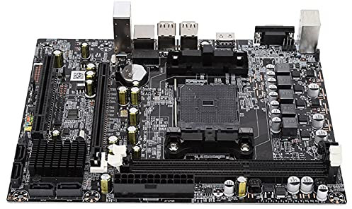 Placa Base de Computadora de Escritorio, Soporte DDR3 1600/1333 4G/8G, FM2/FM2 + Interfaz de CPU USB2.0 HDMI VGa RJ45, Placa Base de Juegos para AMD DDR3