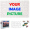 UYOWESHOP Custom Puzzle from Photo Custom Jigsaw Puzzle Unique Birthday Present Suitable for Children Family and Friends Personalized Puzzle-Multi size (Animal Unique-Cut Piece-Cardboard)