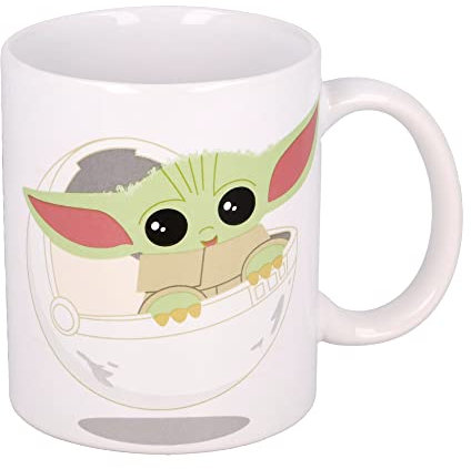 Taza de cerámica de sublimación de 325 ml en caja de Mandalorian