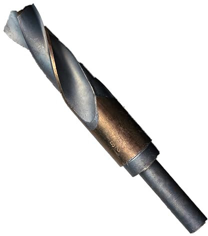 Broca espiral de acero de alta velocidad de 25 mm, broca pequeña, adecuada para acero inoxidable, aleación de aluminio, hierro, cobre, latón