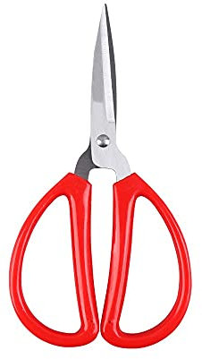 Bastelschere, Haushaltsschere aus Edelstahl, scharfe Schere, for Studenten, handgefertigt, Kunstpapier, Schneiden, Fadenschneiden, Kopf, Küche, Büro, Schere