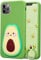 Generic Cute Phone case for Iphone 14 13 12 11 8 7 6 SE Funny iphone Phone cases Avocado (For Iphone SE/6/6S/7/8 (4.7 Inch)) Green