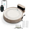 Lefant M310 Robot Vacuum Cleaner 4500Pa Strong Suction Power with PreziSense, Thin, Self-Charge, 160 Minutes Running Time, App/WLAN/Alexa, Ideal for Pet Hair and Hard Floor Cleaning