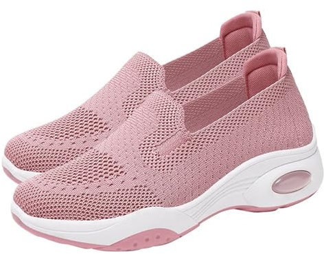 Generico Scarpe Donna Ginnastica Primavera Campus 00S Scarpe da Donna in Schiuma Morbida e Traspirante da Passeggio con Supporto per l' Plantare, Scarpe Sportive e Slip On Donna Invernali (Pink, 40)