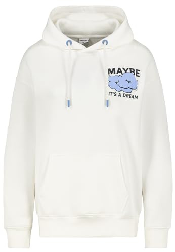 Sublevel Damen Hoodie - Backprint in Comic Schrift, Oversized | Baumwolle | Normal Fit | Kapuze | bedruckt | wärmend | Ohne Verschluss | sportlich-Style | ideal für Streetwear