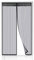 Magnetic Fly Screen Door 210x100cm Fly Net for Door with 18 Magnets, Full Frame Magic Tape, Self-Sealing Bug Mesh Curtain, Keeps Bug, Mosquito and Fly Out & Lets Fresh Air in
