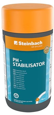 Steinbach Wasserpflege pH-Stabilisator – 0753401TV00 – 1 kg – Stabilisiert den pH-Wert und erhöht die Alkalinität (TA-Wert)