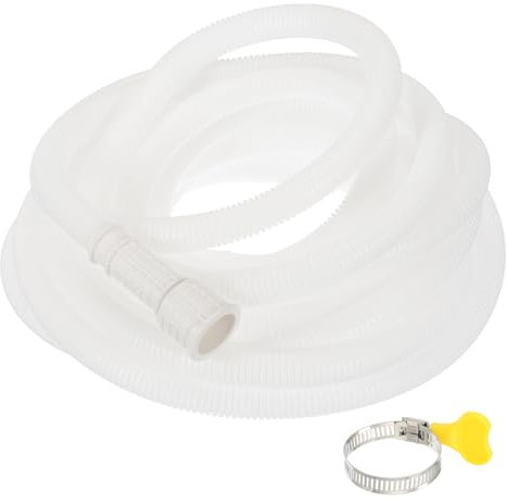 PATIKIL 7 Meters Air Conditioner Drain Kit, Universal AC Drain Hose Connector Hose with Clamp Cuttable Rubber Adapter for Mini-Split Window AC Unit Dehumidifier Faucet