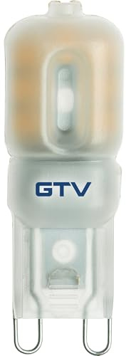 GTV LED Lampe G9 2,5W 220lm 3000K Warmweiß 230V 360° Stiftsockel Kompakt Leuchtmittel