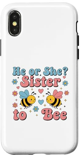 Hülle für iPhone X/XS Er oder sie Schwester von Bee