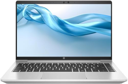HP ProBook 445 G8 Ordinateur Portable Professionnel 14 FHD, AMD Ryzen 5 5600U, 16 Go de RAM, SSD de 512 Go, Clavier QWERTY américain, Windows 11 Pro (Reconditionné)