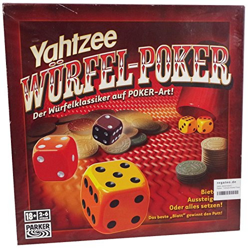 Hasbro - Parker - Yahtzee Wrfel-Poker
