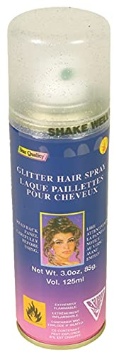 Rubies Costume Co 1822R Silver Glitter Hairspray