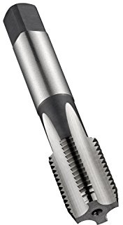 Dormer E547 HSS Straight Flute Hand Tap BSP(G) with Bright Finish, ISO Standard, Single Pack