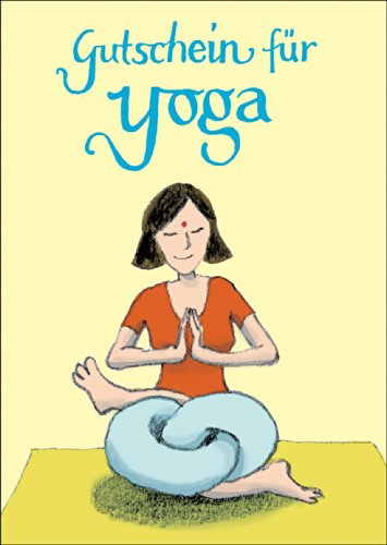 Kartenkaufrausch Humorvoller Yoga Gutschein (Blanko): Gutschein für Yoga • auch zum direkt Versenden • schöne Premium Grusskarte mit Umschlag für beste Freunde und Lieblingsmenschen
