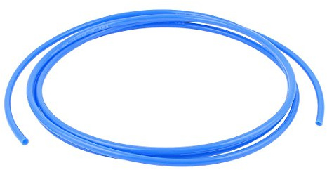 sourcing map 6mm x 4mm Pneumatisch Luftkompressor Rohr PU Schlauch blau | Rohr Leitung, 2, 5m