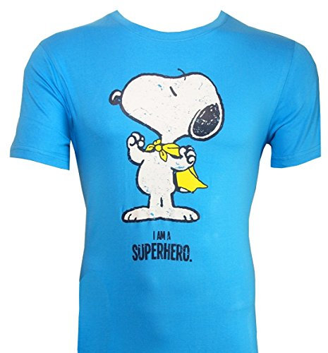 Die Peanuts T-Shirt Snoopy Superheld/I AM A Superhero (L)