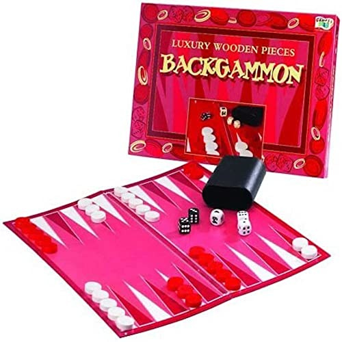 IDEAL | Backgammon: traditional board game | Classic Board Games | For 2 Players | Ages 3+