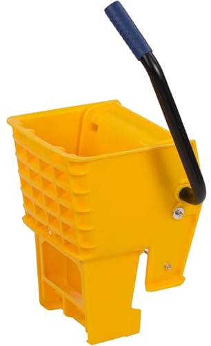 Carlisle 36908W04 Side Press Wringer, 15 Length x 11 Width x 9.88 Height, Yellow, For 26 qt and 35 qt Mop Bucket