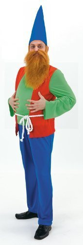 Costume Déguisement Nain de Jardin Taille Adulte