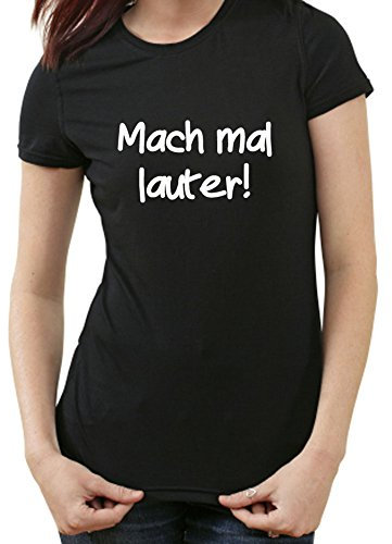Mach mal Lauter Fun T-shirt, Nero Ladies, L
