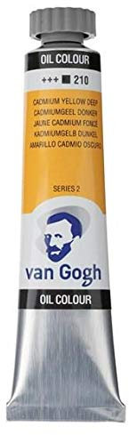 Van Gogh Pintura al óleo (20 ml), amarillo cadmio profundo (210)