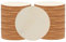 Belle Vous 50er Pack Runde Holzscheiben zum Basteln - Baumscheibe 7,6 cm Durchmesser - 3 mm Dick - Natürliche Holzplättchen rund Ausschnitte für Kunst, Schild Plaque, Ornamente oder als Deko