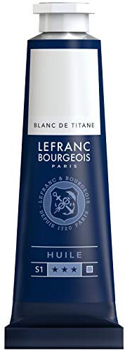 Lefranc Bourgeois Huile Fine 40ml Blanc De Titane